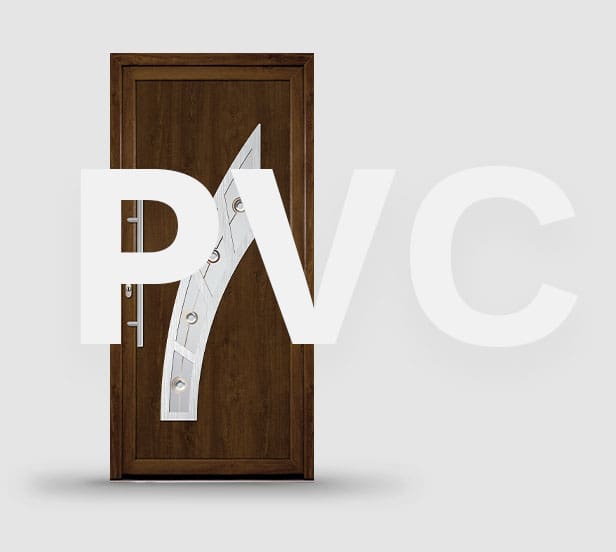 Porte d'ingresso in PVC