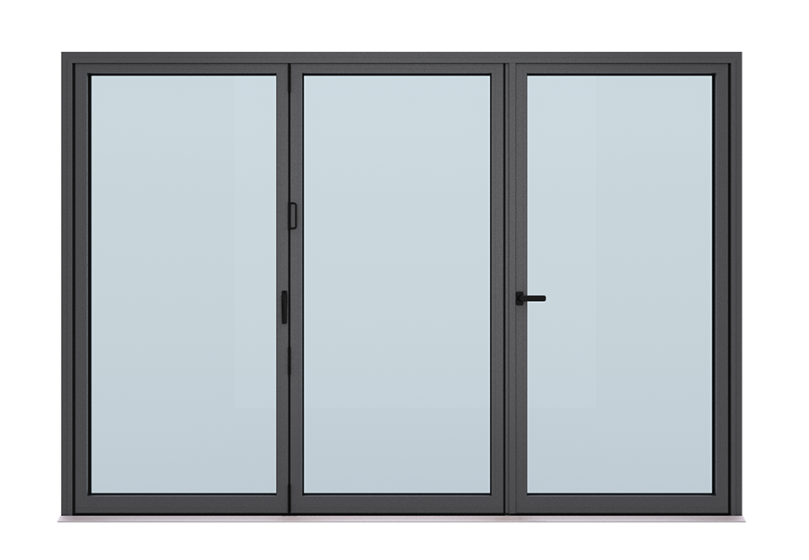Apertura scorrevole Paysage BiFold in Alluminio