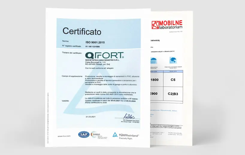 Certificazioni